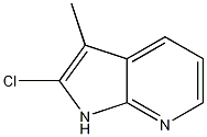 Structure of 2-Chloro-3-methylpyrrolo[2,3-b]pyridine