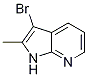 Structure of 3-bromo-2-methyl-1H-pyrrolo[2,3-b]pyridine