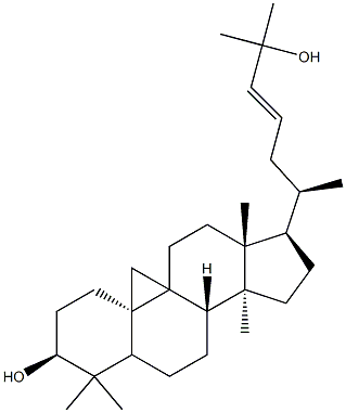 Structure of 5α-Cycloart-23-ene-3β,25-diol