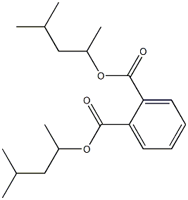 Structure of BIS(4-METHYL-2-PENTYL)PHTHALATE