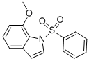 Structure of 1-BENZENESULFONYL-7-METHOXY-1H-INDOLE