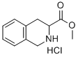 Structure of (S)-1,2,3,4-TETRAHYDROISOQUINOLINE-3-CARBOXYLIC ACID METHYL ESTER HYDROCHLORIDE