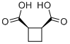 Structure of CIS-CYCLOBUTANE-1,2-DICARBOXYLIC ACID