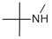 Structure of N-METHYL-TERT-BUTYLAMINE