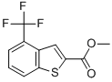 Structure of METHYL 4-(TRIFLUOROMETHYL)-1-BENZOTHIOPHENE-2-CARBOXYLATE
