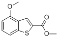 Structure of 4-METHOXY-BENZO[B]THIOPHENE-2-CARBOXYLIC ACID METHYL ESTER