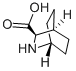 Structure of 2-AZABICYCLO[2.2.2]OCTANE-3-CARBOXYLIC ACID (R)-