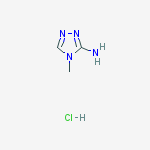 Structure of 4-Methyl-4H-1,2,4-triazol-3-amine hydrochloride