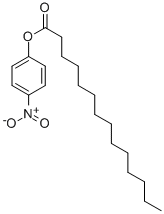 Structure of 4-NITROPHENYL MYRISTATE