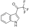 Structure of 3-(TRIFLUOROACETYL)INDOLE