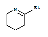 Structure of 2-ethyl-3,4,5,6-tetrahydropyridine
