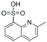 Structure of 8-Quinolinesulfonic  acid,  2-methyl-