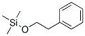Structure of (Phenethyloxy)trimethylsilane