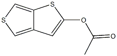 Structure of Acetic acid thieno [3,4-b] thiophen-2-yl ester