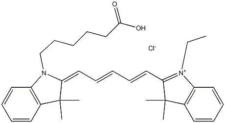 花氰染料Cy5结构式
