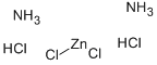 Structure of ZINC AMMONIUM CHLORIDE