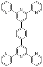 4,4-(1,4-亚苯基)双(2,2:6,2-四吡啶)结构式
