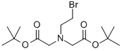 Structure of DI-TERT-BUTYL-2-BROMOETHYLIMINODIACETATE