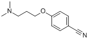 Structure of 4-[3-(Dimethylamino)propoxy]benzonitrile