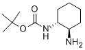 Structure of (1R,2R)-trans-N-Boc-1,2-Cyclohexanediamine