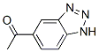 Structure of ETHANONE,1-(1H-BENZOTRIAZOL-5-YL)-