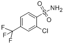 Structure of 2-CHLORO-4-(TRIFLUOROMETHYL)BENZENESULFONAMIDE