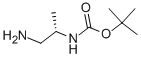 Structure of Carbamic acid, [(1S)-2-amino-1-methylethyl]-, 1,1-dimethylethyl ester