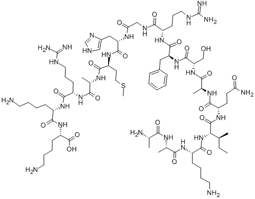 Structure of AAKIQASFRGHMARKK