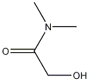 Structure of acetamide, 2-hydroxy-N,N-dimethyl-
