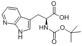 Structure of BOC-L-7-AZATRP