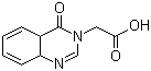 (4-氧代-3(4H)-喹唑啉基)乙酸结构式
