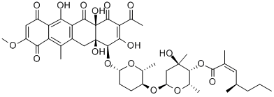 Structure of dutomycin