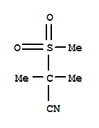 Structure of 2-Methyl-2-(methylsulfonyl)propanenitrile