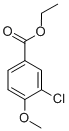 Structure of ETHYL 3-CHLORO-4-METHOXYBENZOATE