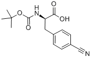 Structure of N-tert-Butoxycarbonyl-4-cyanophenyl-D-alanine
