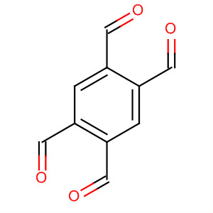 1,2,4,5-Benzenetetracarboxaldehyde结构式