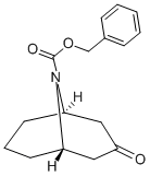 Structure of N-Cbz-9-azabicyclo[3.3.1]nonan-3-one