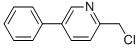 2-(CHLOROMETHYL)-5-PHENYLPYRIDINE结构式
