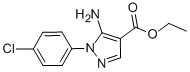 5-氨基-1-(4-氯苯基)-1H-吡唑-4-羧酸乙酯结构式