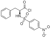 Structure of N-(4-NITROPHENYLSULFONYL)-L-PHENYLALANYL CHLORIDE
