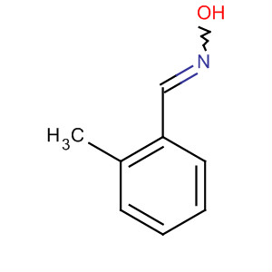 Structure of Benzaldehyde, 2-methyl-, oxime