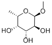 Structure of METHYL ALPHA-L-FUCOPYRANOSIDE