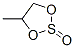 Structure of 4-methyl-1,3,2-dioxathiolane 2-oxide