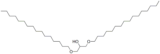 1,3-bis(hexadecyloxy)propan-2-ol结构式