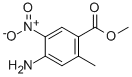 Chemical structure of 4-AMINO-2-METHYL-5-NITRO-BENZOIC ACID METHYL ESTER