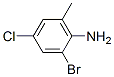 Structure of 2-BROMO-4-CHLORO-6-METHYLANILINE