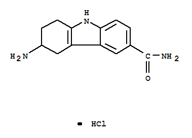 Structure of 3-amino-6-carboxamido-1,2,3,4-tetrahydrocarbazole