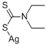 Structure of SILVER DIETHYLDITHIOCARBAMATE
