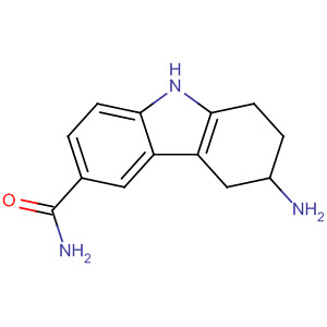 1H-Carbazole-6-carboxamide, 3-amino-2,3,4,9-tetrahydro-结构式