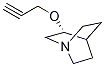 (R)-3-(2-Propynyloxy)-1-azabicyclo[2.2.2]octane结构式